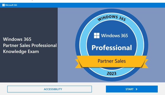Windows 365 Partner Sales Professional program